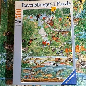 Ravensburger Colorful Jungle Wildlife Puzzle
